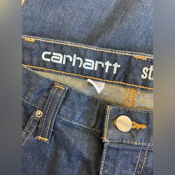 Carhartt Mens Full Swing Straight Tapered Jean 34X34 - Picture 8 of 11